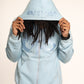 Blue CTB Logo Zip Hoodie