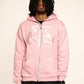 Pink CTB Logo Zip Hoodie