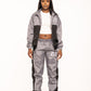 Monochrome Nylon Tracksuit