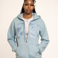 Blue CTB Logo Zip Hoodie