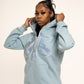 Blue CTB Logo Zip Hoodie